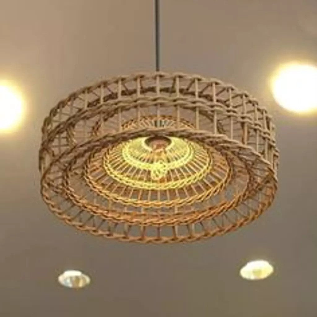 نجفة بوهو "بامبو بريز" Bamboo Breeze Boho Chandelier