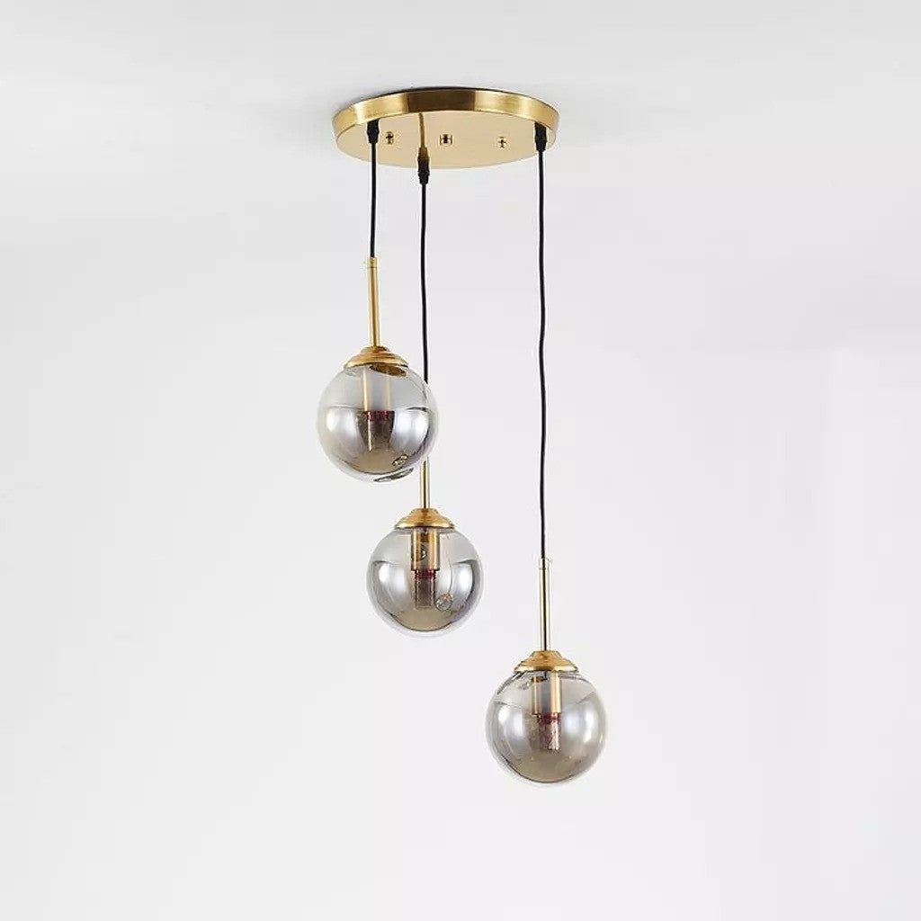 معلقة سقف كلوبات زجاج مودرن "جليمرينج سفيرز" Glimmering Spheres Modern Globe Glass Pendant
