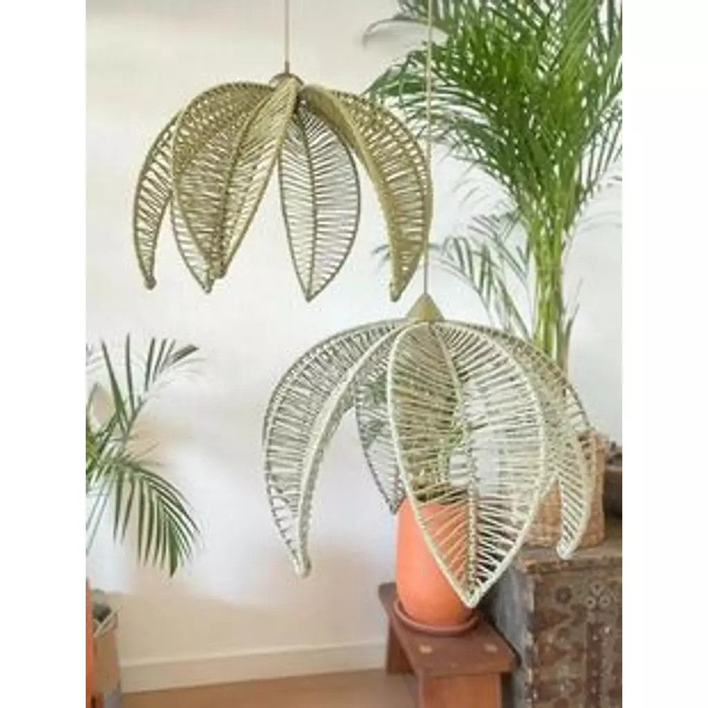 معلقة سقف بوهو "جوت إمبريس" Jute Embrace Boho Ceiling Pendant