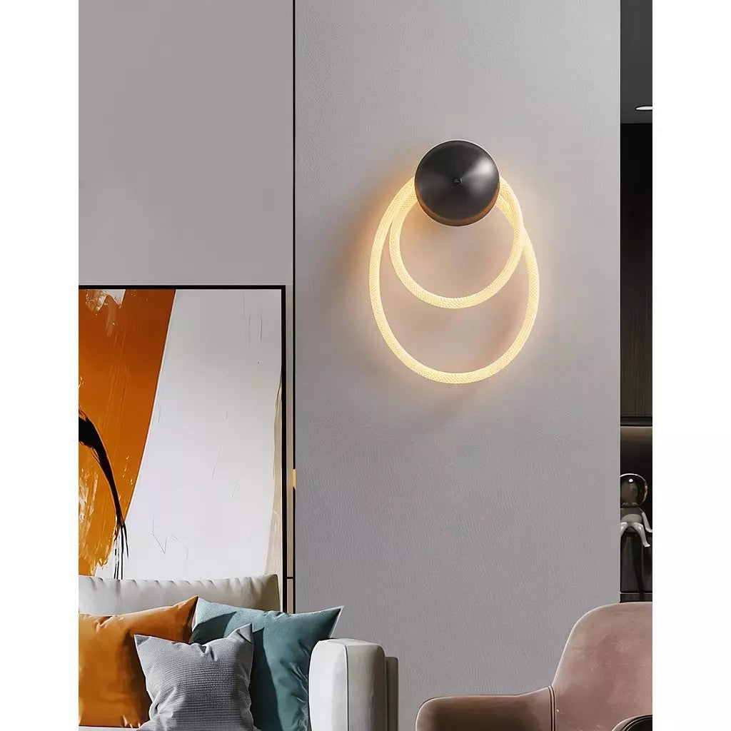 إضاءة حائط ليد مودرن "راديانت آرك" Radiant Arc Modern LED Wall Sconce