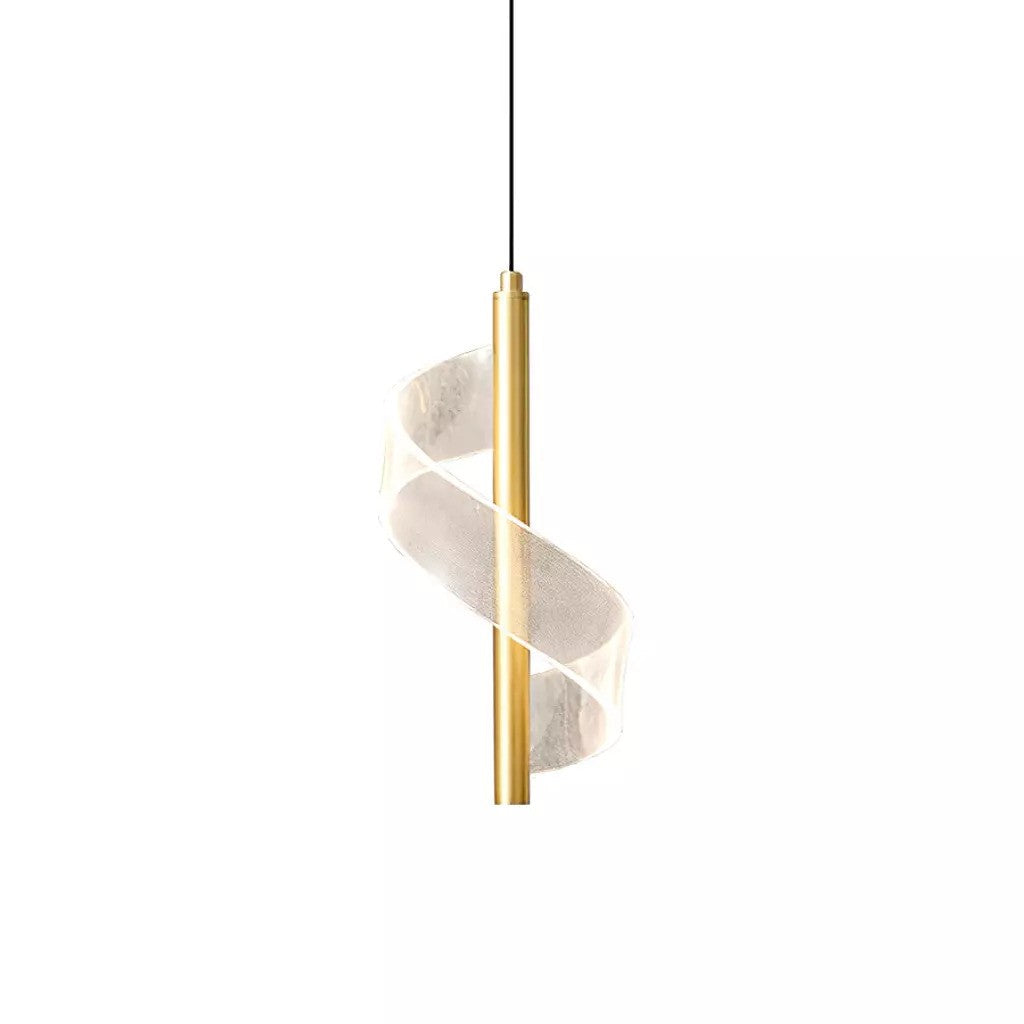 Transparent Radiance Modern Acrylic Pendant