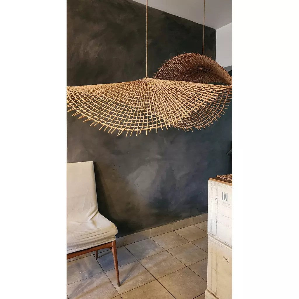 نجفة بوهو "بامبو ويسبير" Bamboo Whisper Boho Chandelier