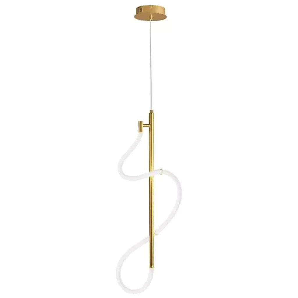 Sleek Stream Modern LED Ceiling Pendant