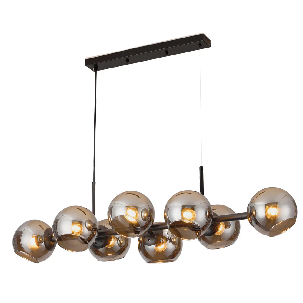 نجفة كلوب زجاج مودرن "فيوجن" Fusion Modern Globe Glass Chandelier