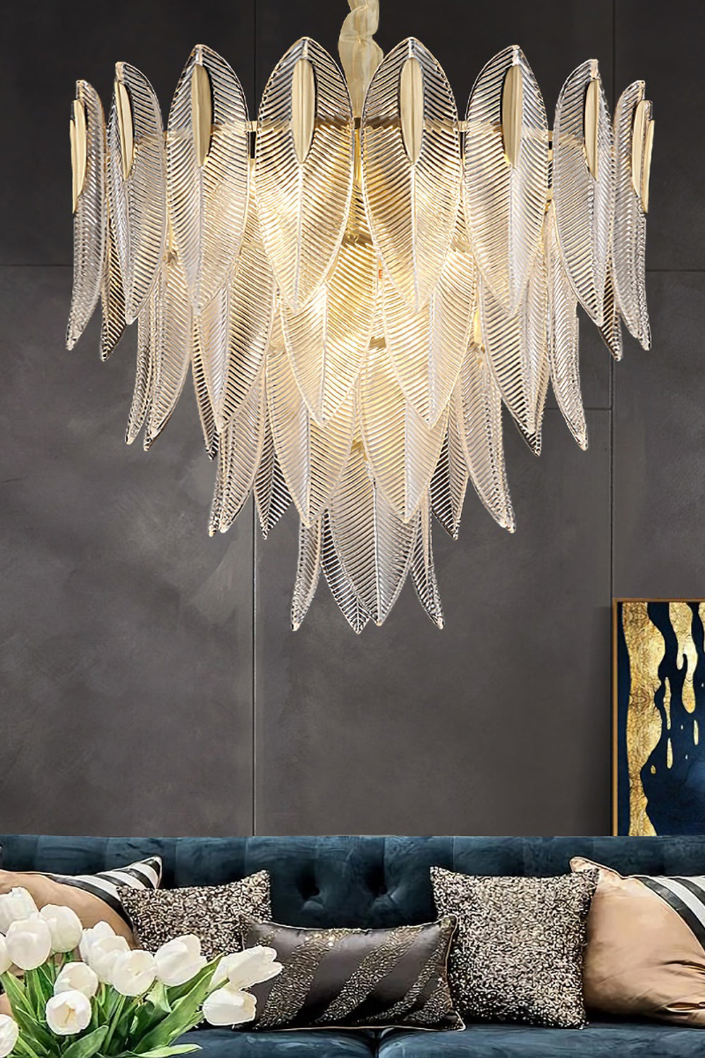 نجفة كريستال مودرن " سيلين" Selin Modern Crystal Chandelier