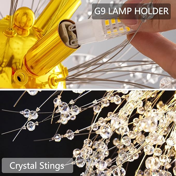 نجفة كريستال مودرن "ليكس" Lex Modern Crystal Chandelier