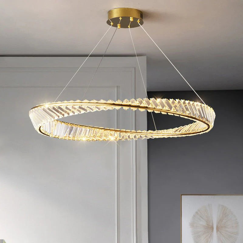 نجفة كريستال مودرن "جيد" Jade Modern Crystal Chandelier