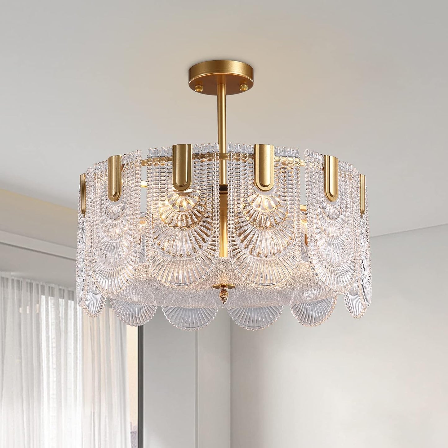 نجفة كريستال مودرن " سارا" Sara Modern Crystal Chandelier