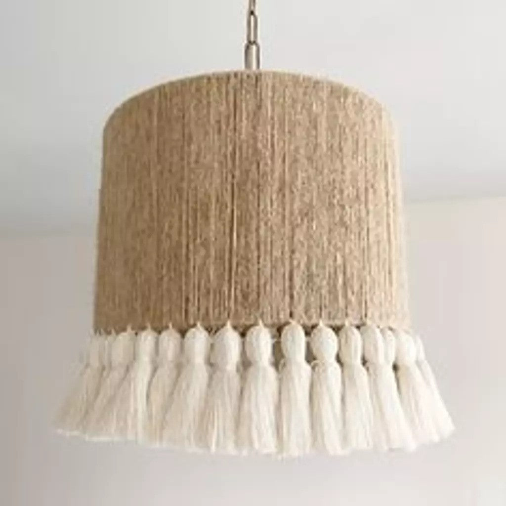 معلقة سقف بوهو "جوت ويسبير" Jute Whisper Boho Ceiling Pendant