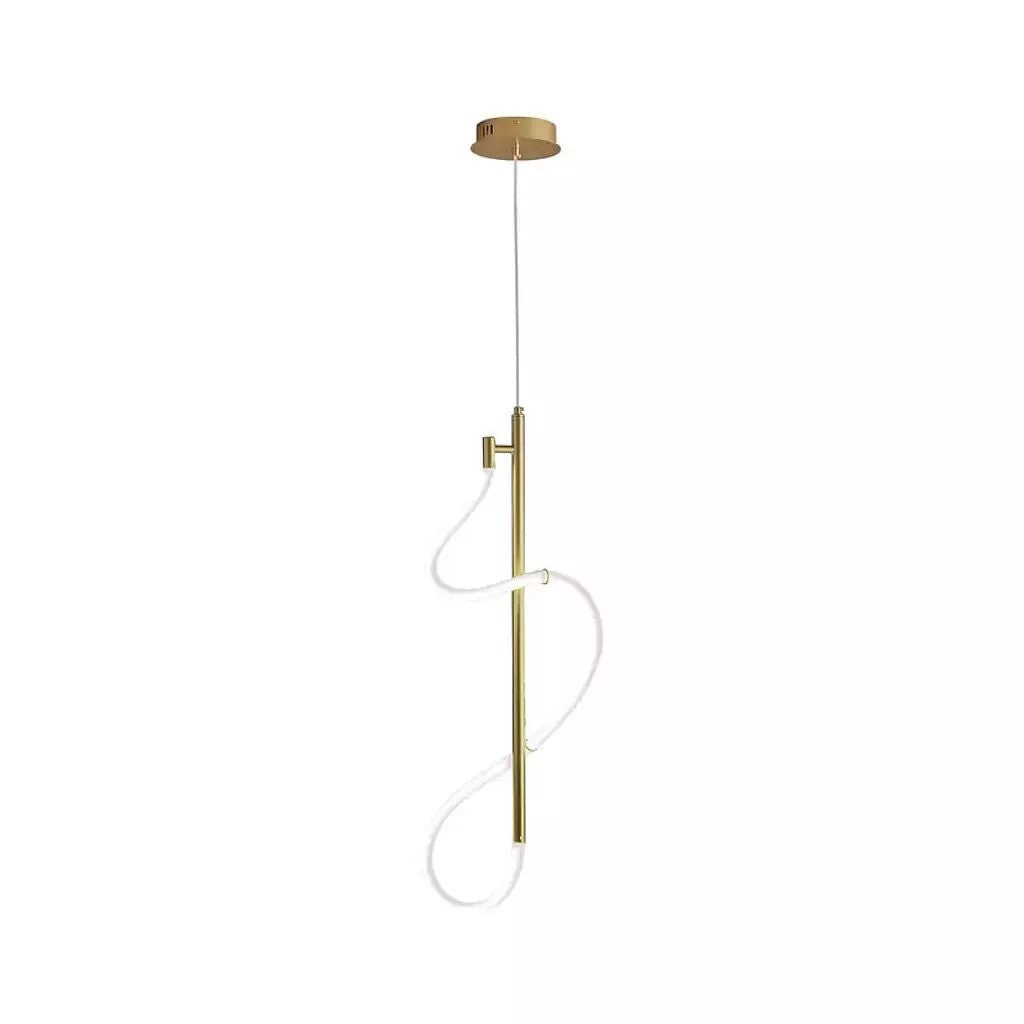 Sleek Stream Modern LED Ceiling Pendant