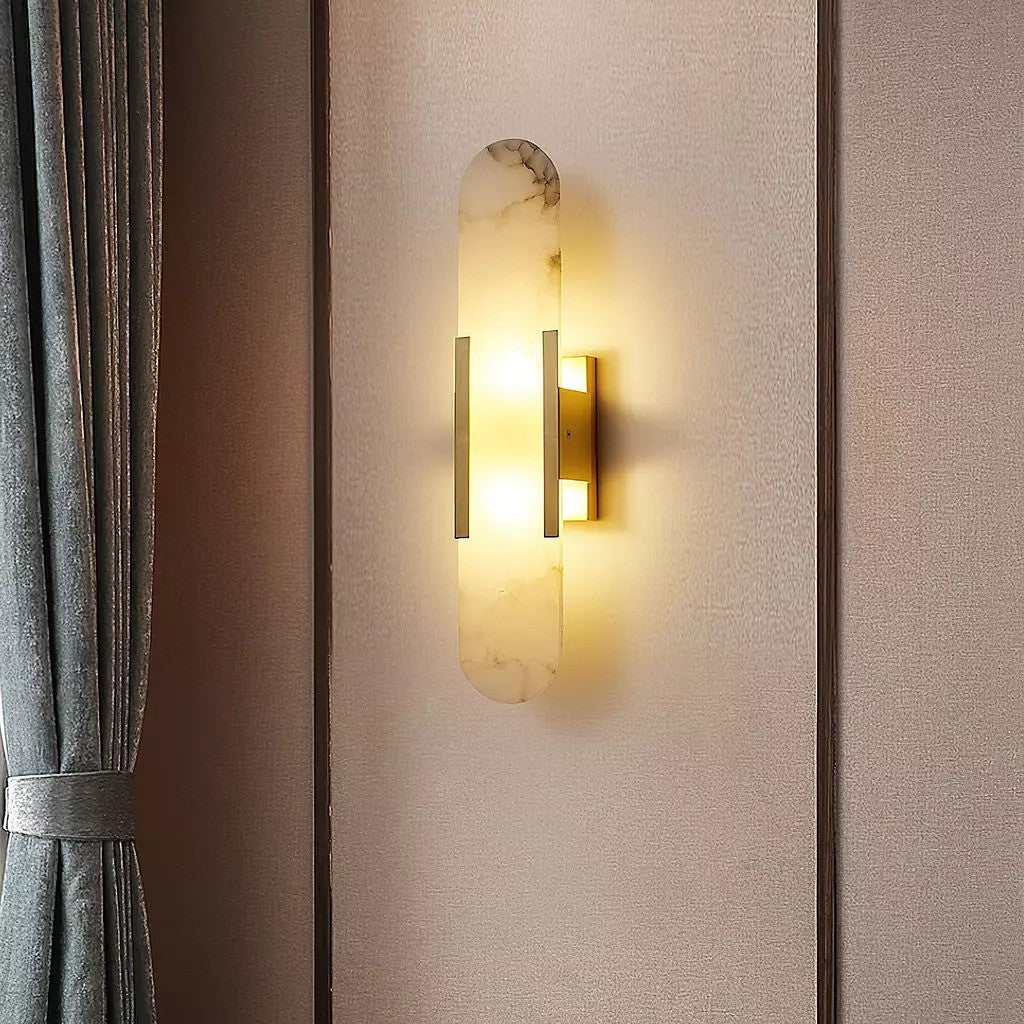 Lucid Edge Modern Acrylic Wall Sconce
