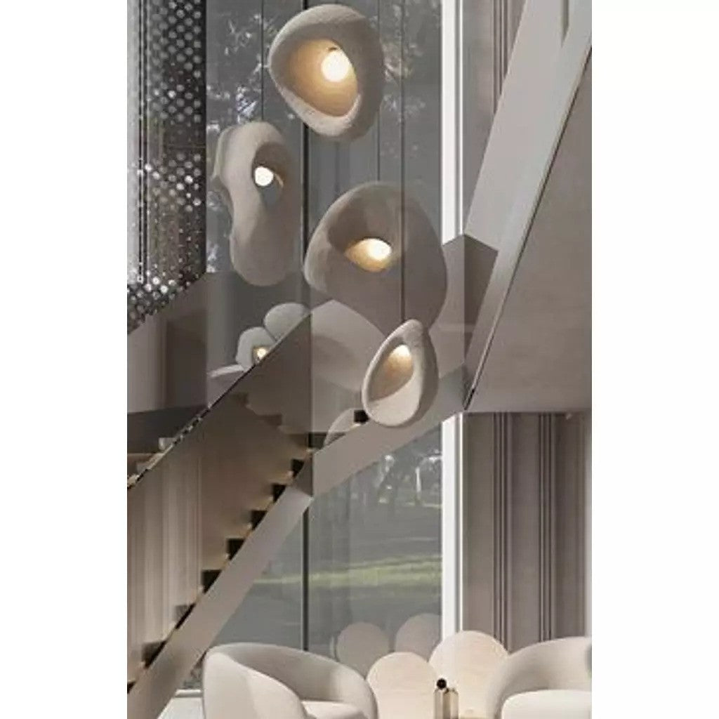 Cascade of Light Modern Ceiling Pendant Set