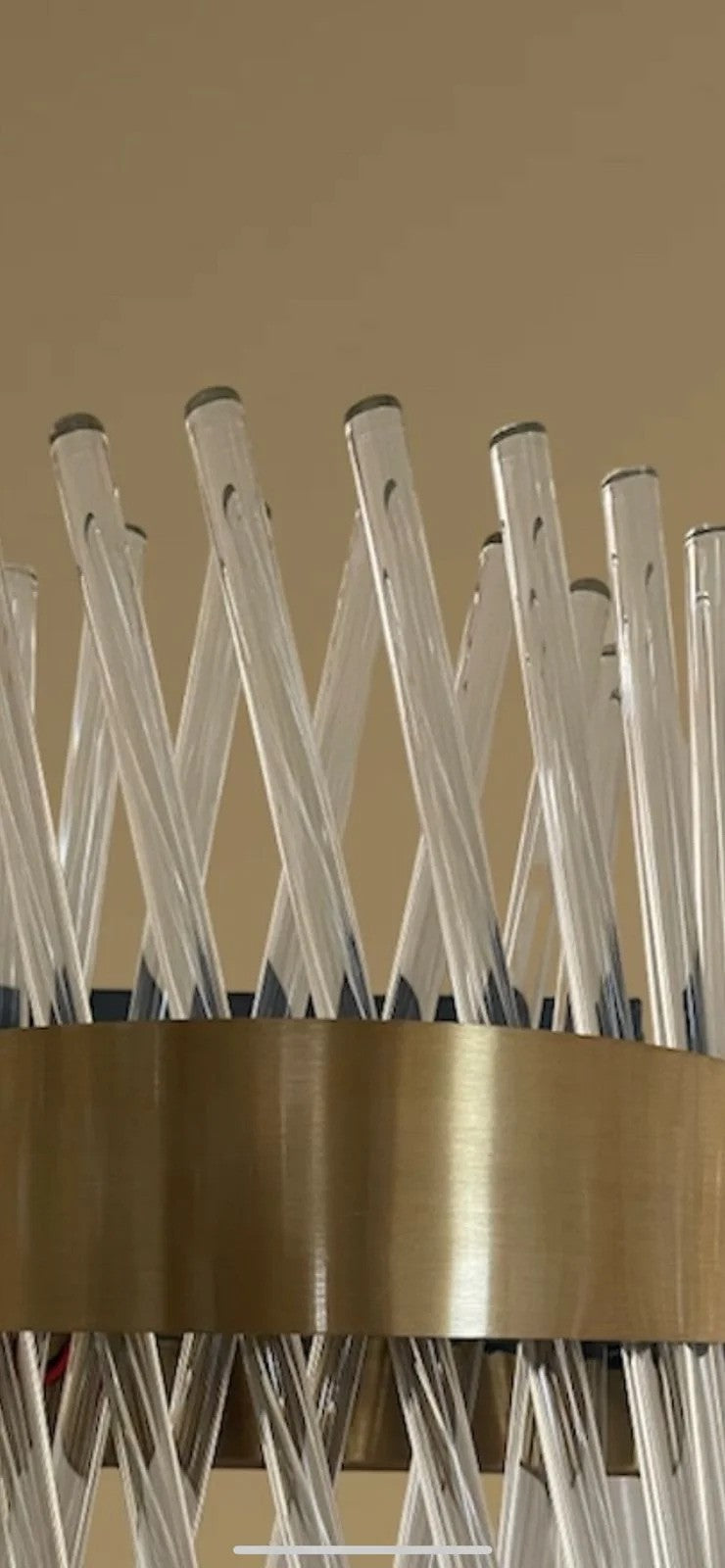 إضاءة حائط مودرن "فيجا" Vega Crystal Wall Sconce
