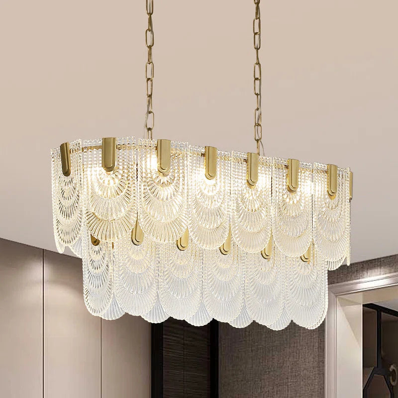 نجفة كريستال مودرن "ليا" Lea Modern Crystal Chandelier