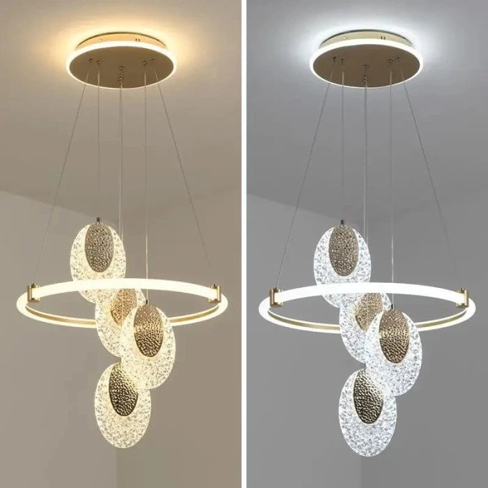 نجفة ليد مودرن "ليرا" Lyra Modern LED Chandelier