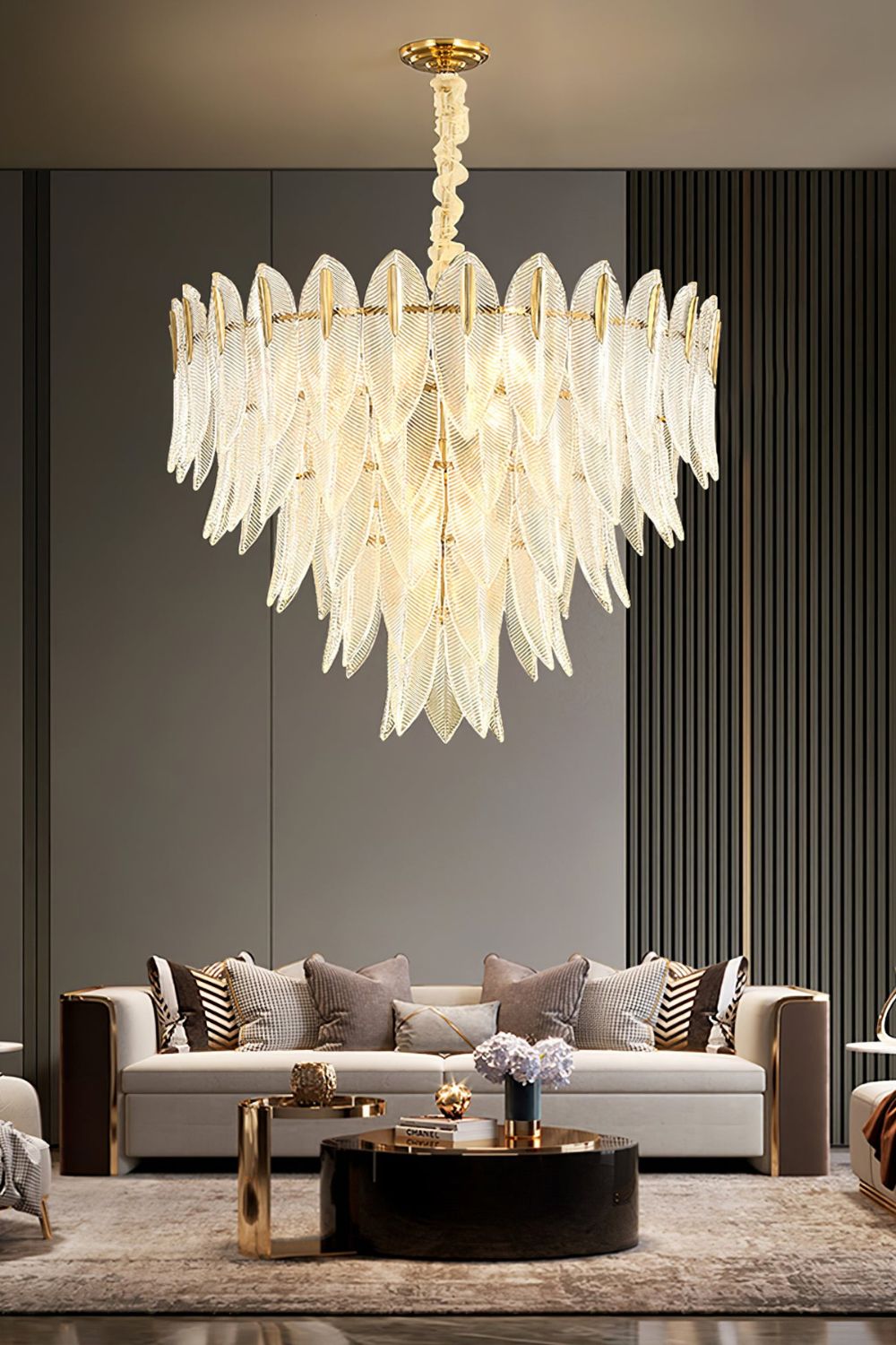 نجفة كريستال مودرن " سيلين" Selin Modern Crystal Chandelier