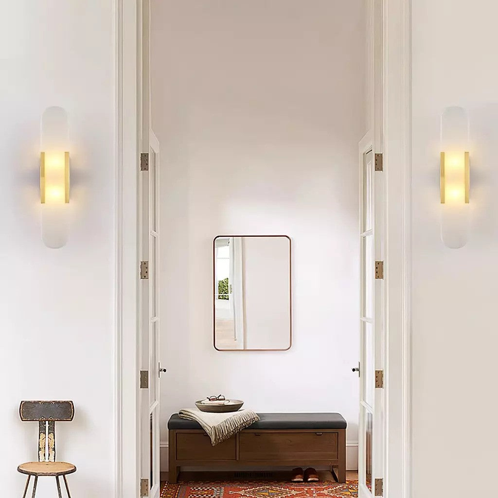 Lucid Edge Modern Acrylic Wall Sconce