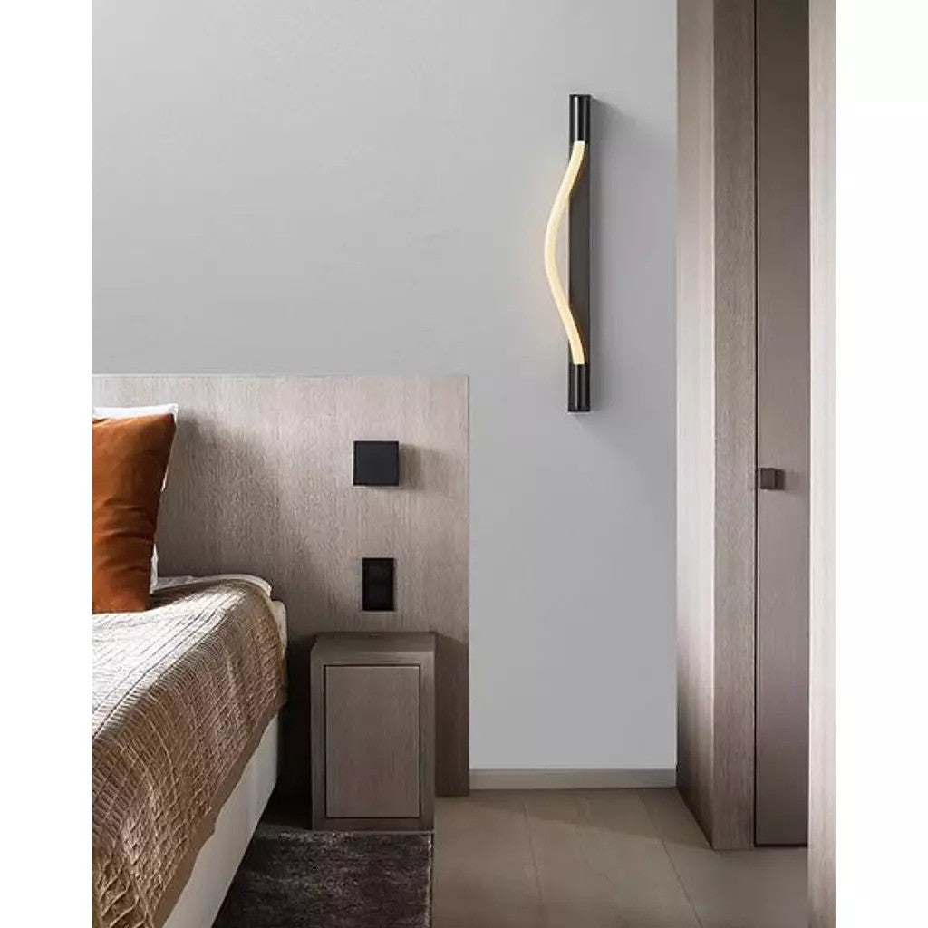 إضاءة حائط ليد مودرن "فلوينج لايت" Flowing Light Modern LED Wall Sconce