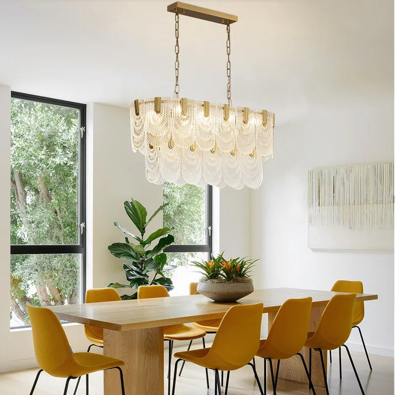 نجفة كريستال مودرن "ليا" Lea Modern Crystal Chandelier