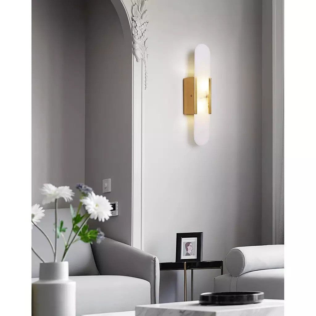 Lucid Edge Modern Acrylic Wall Sconce