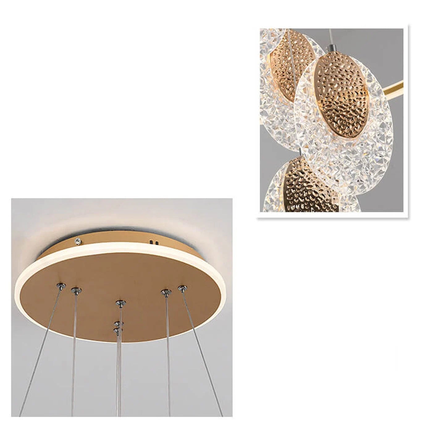 نجفة ليد مودرن "ليرا" Lyra Modern LED Chandelier