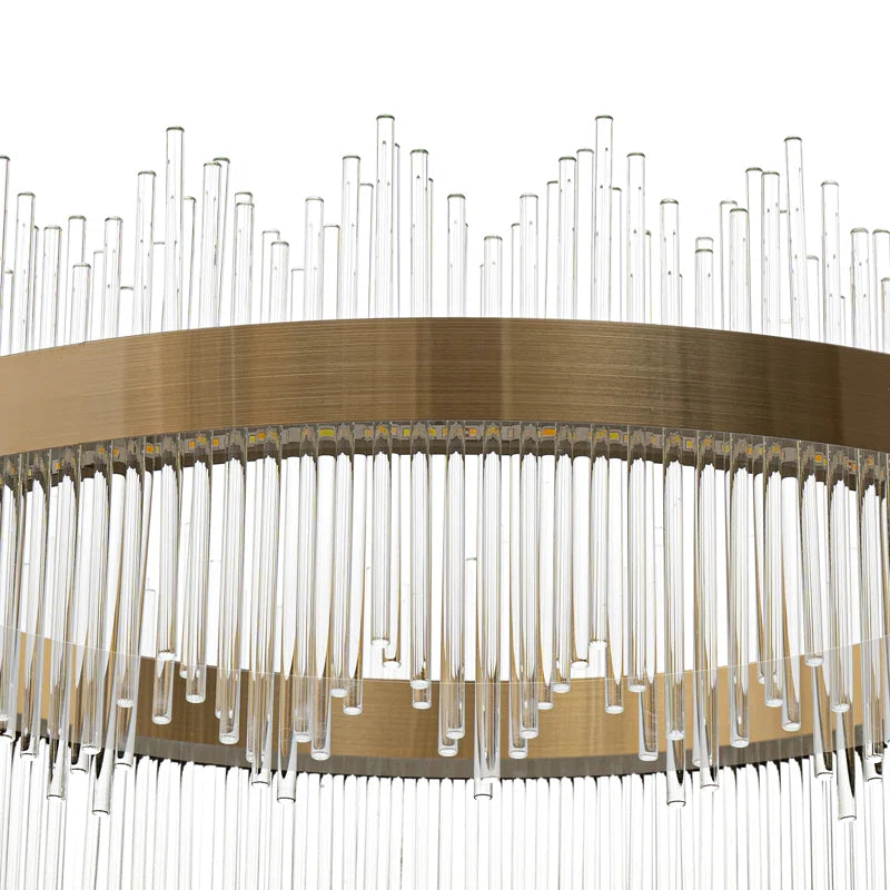 نجفة كريستال مودرن "كاميلا" Camila Modern LED Crystal Chandelier" with Three-Color Changing Bulbs "