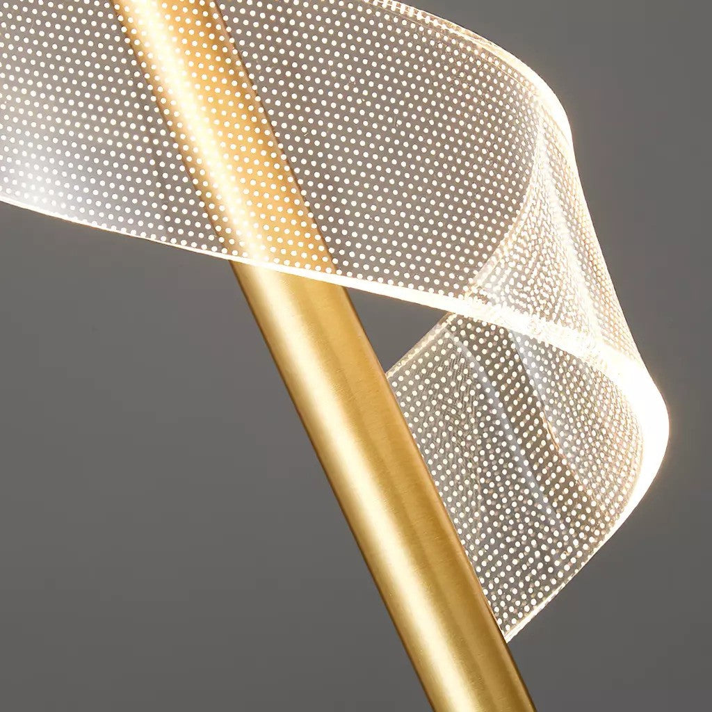 Transparent Radiance Modern Acrylic Pendant