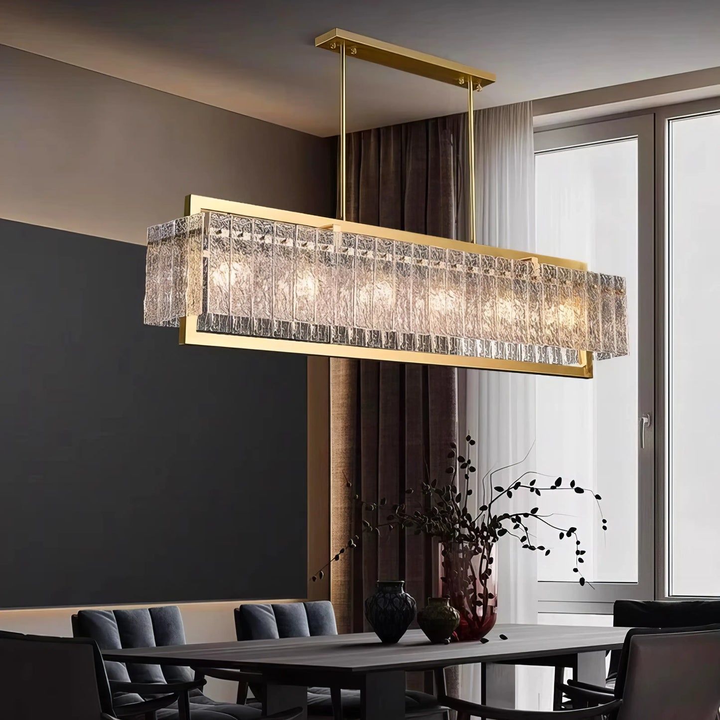 نجفة كريستال مودرن "لوسيندا" Lucinda Modern Crystal Chandelier