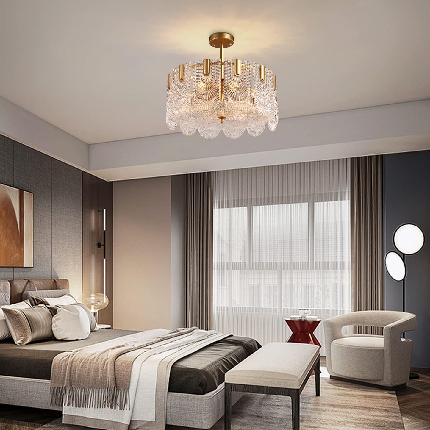 نجفة كريستال مودرن " سارا" Sara Modern Crystal Chandelier