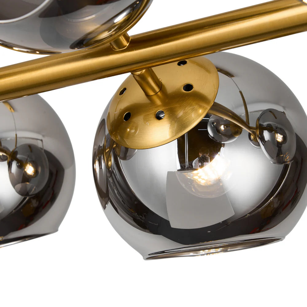 نجفة كلوب زجاج مودرن "فيوجن" Fusion Modern Globe Glass Chandelier