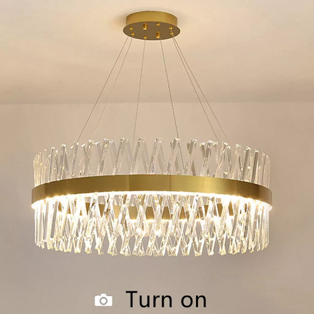 نجفة كريستال مودرن ليد"إيفيا" Evea Modern LED Crystal Chandelier