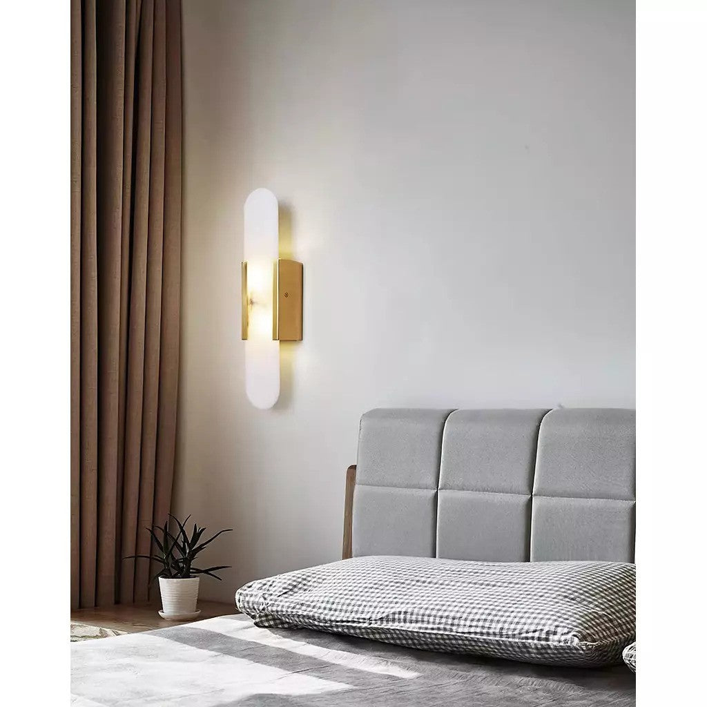 Lucid Edge Modern Acrylic Wall Sconce