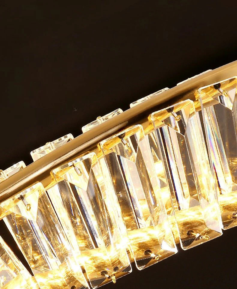 نجفة كريستال مودرن "جيد" Jade Modern Crystal Chandelier