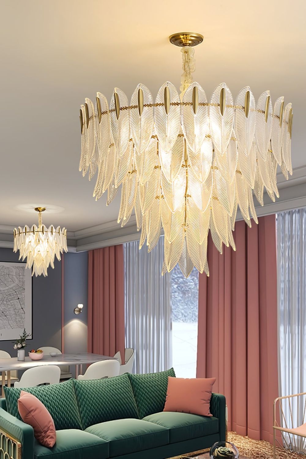 نجفة كريستال مودرن " سيلين" Selin Modern Crystal Chandelier