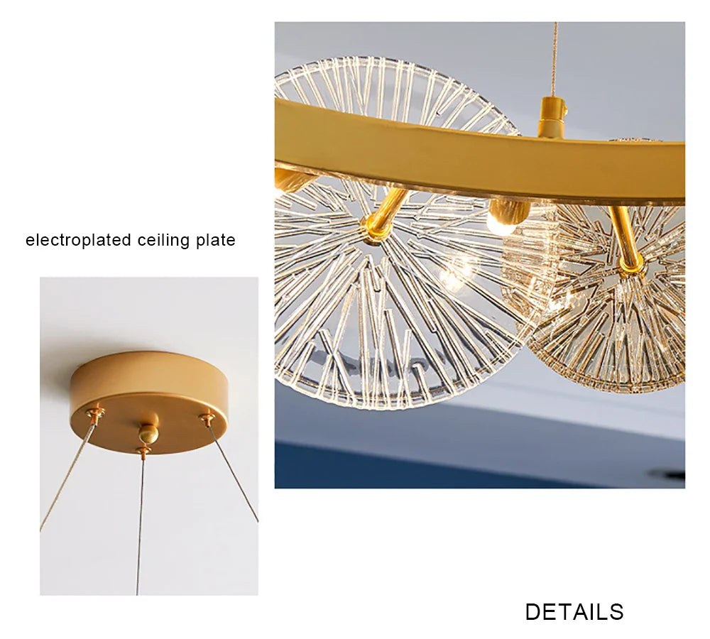 نجفة كريستال مودرن "أوليا" Olia Modern Crystal Chandelier