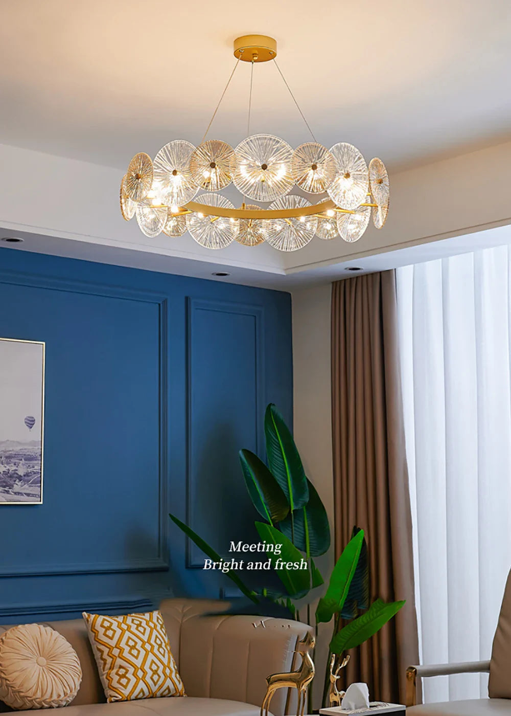 نجفة كريستال مودرن "أوليا" Olia Modern Crystal Chandelier