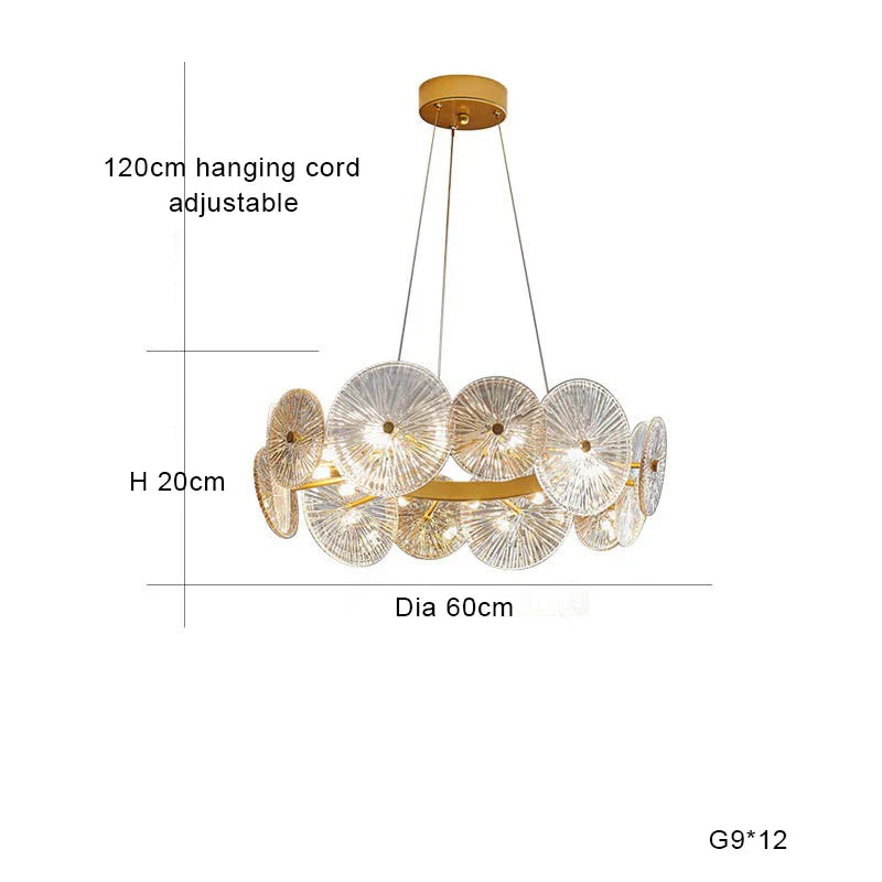نجفة كريستال مودرن "أوليا" Olia Modern Crystal Chandelier