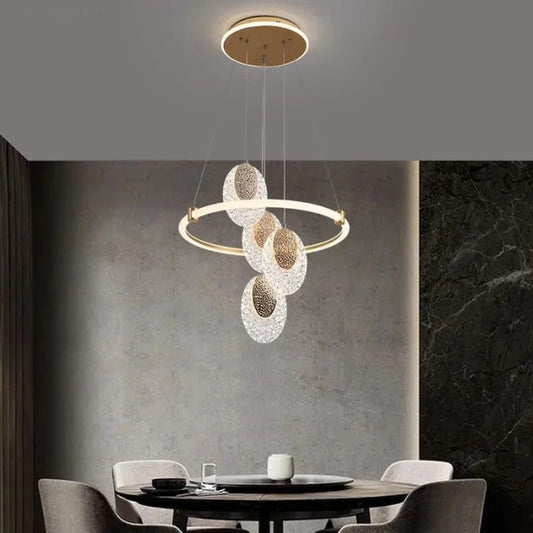 نجفة ليد مودرن "ليرا" Lyra Modern LED Chandelier