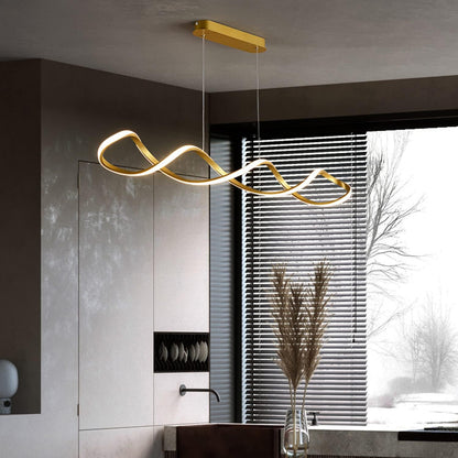 نجفة ليد مودرن "فريا" Freya Modern LED Chandelier  " with Three-Color Changing Bulbs "
