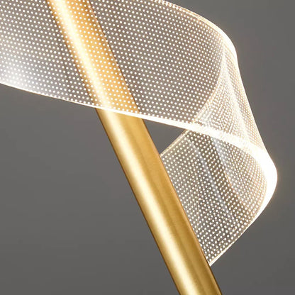 Transparent Radiance  Modern Acrylic Pendant