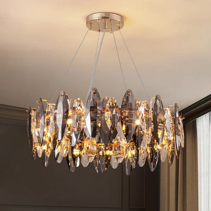 نجفة كريستال مودرن "هليا" Helia  Modern Crystal Chandelier
