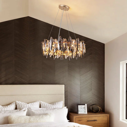 نجفة كريستال مودرن "هليا" Helia  Modern Crystal Chandelier