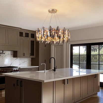 نجفة كريستال مودرن "هليا" Helia  Modern Crystal Chandelier