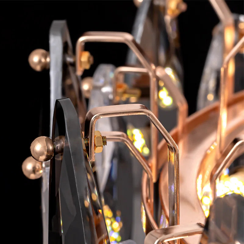 نجفة كريستال مودرن "هليا" Helia  Modern Crystal Chandelier
