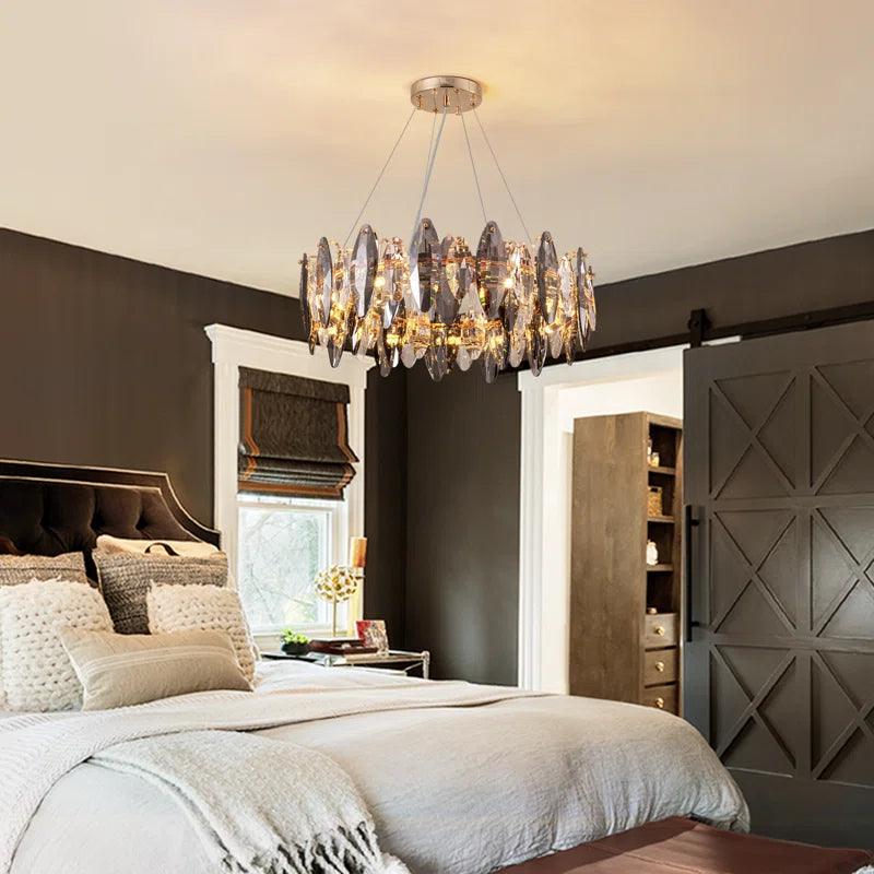 نجفة كريستال مودرن "هليا" Helia  Modern Crystal Chandelier