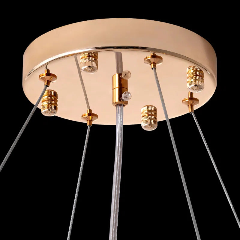نجفة كريستال مودرن "هليا" Helia  Modern Crystal Chandelier